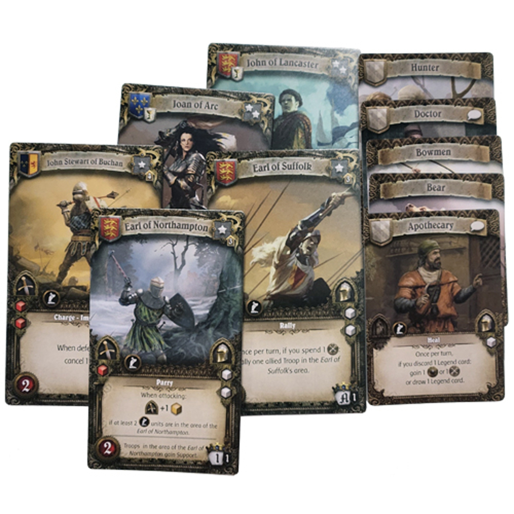 Time of Legends: Joan of Arc Errata Cards (French Version) (Clearance)