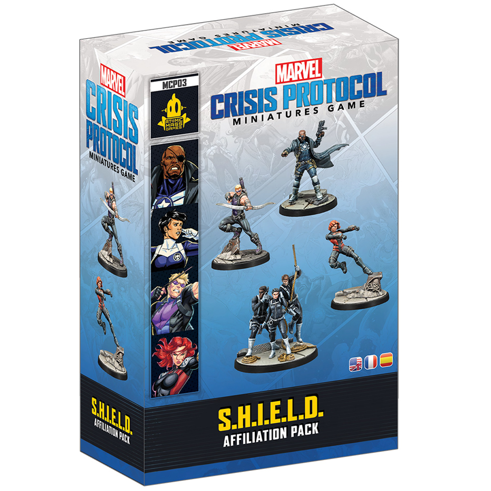 Marvel Crisis Protocol: S.H.I.E.L.D Affiliation Pack (New Arrival)