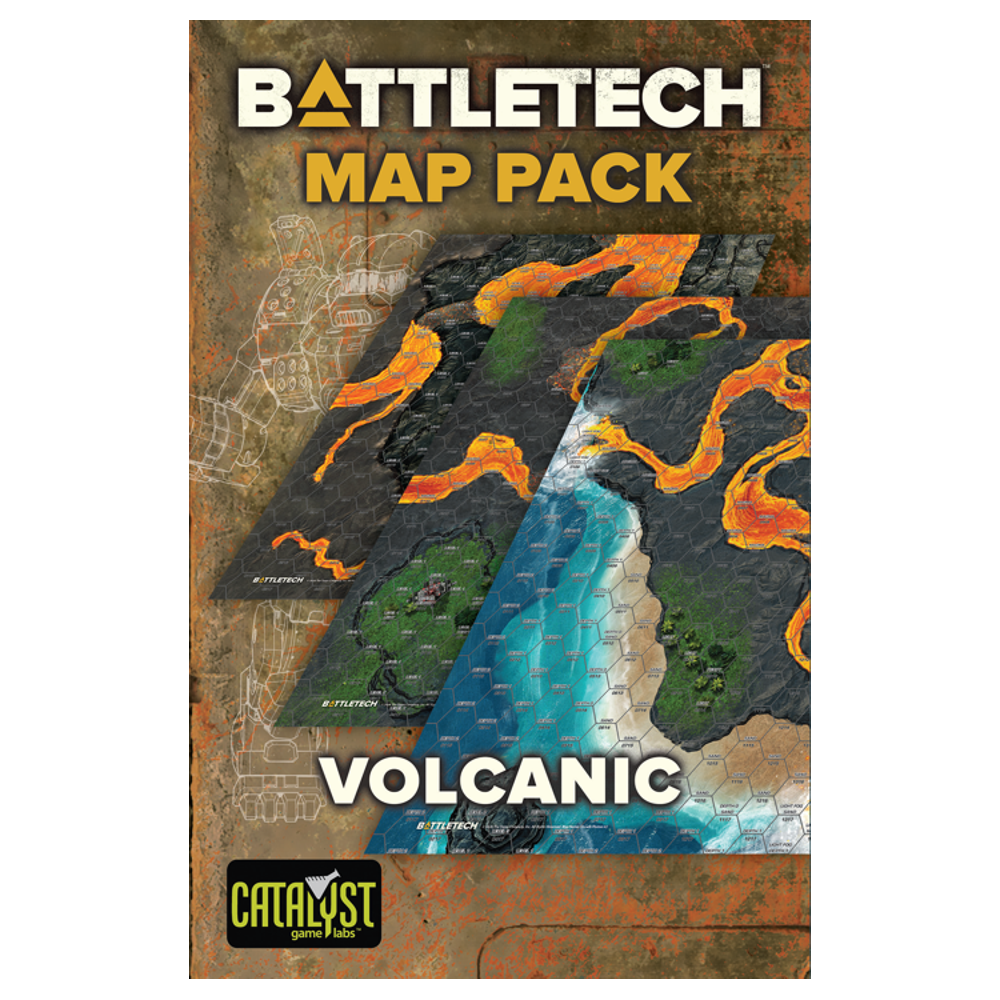 BattleTech Map Pack: Volcanic (New Arrival)