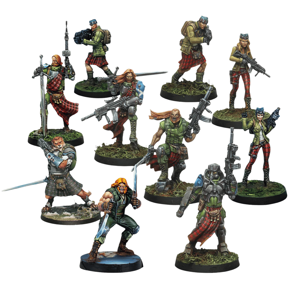 Infinity: Ariadna - Caledonian Combat Force Repack Alpha (New Arrival)
