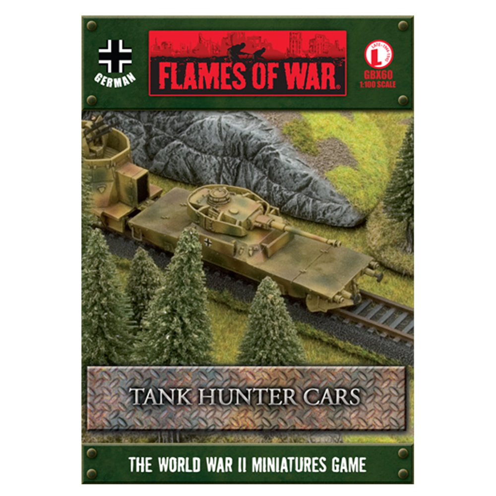 Flames of War WW2: German - Tank Hunter Cars (New Arrival)
