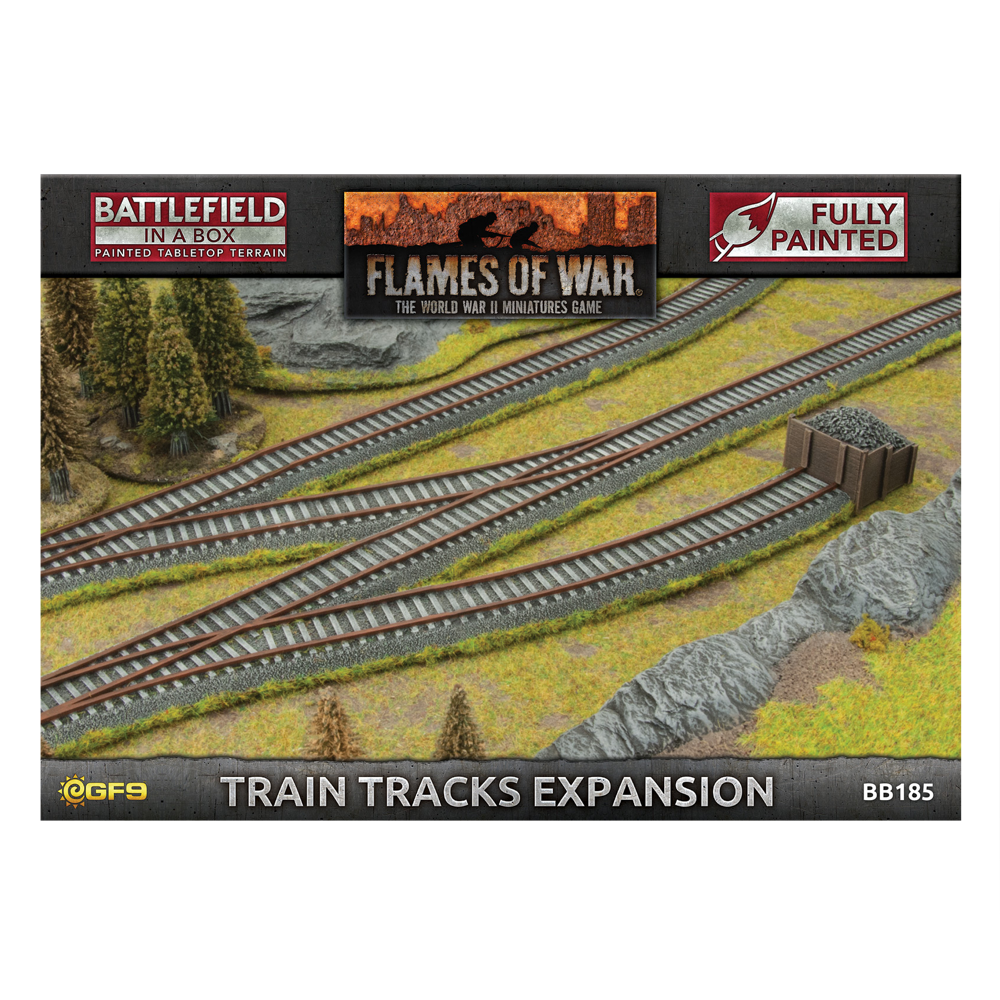 Battlefield in a Box: Flames of War - Train Tracks Expansion (8) (New Arrival)