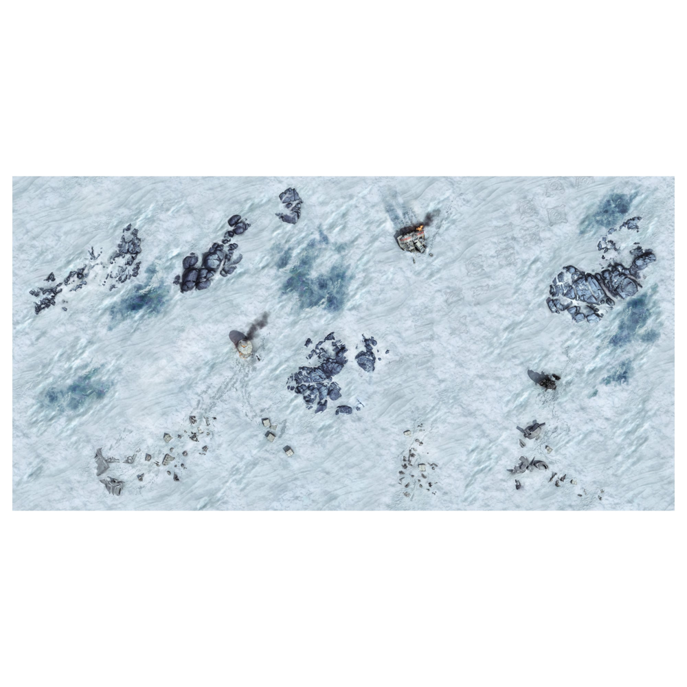 Galactic Warzones: Rebel Outpost - Gaming Mat (New Arrival)