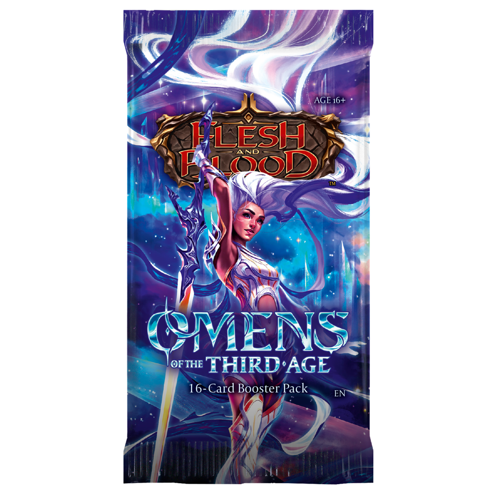 Flesh & Blood TCG: Omens of the Third Age - Booster Pack (New Arrival)