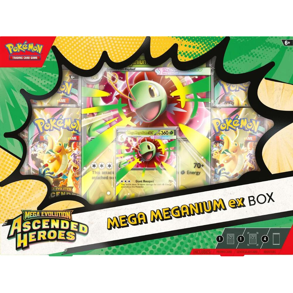 Pokemon TCG: Ascended Heroes - Mega Meganium ex Box
