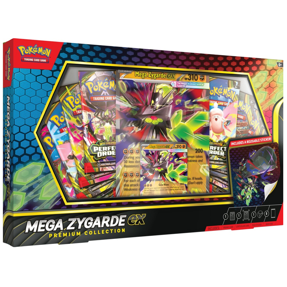 Pokemon TCG: Mega Zygarde ex - Premium Collection (New Arrival)