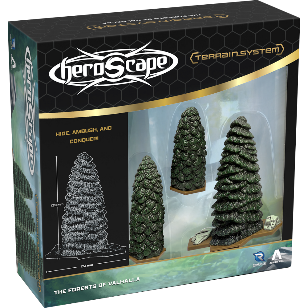 Heroscape: Terrain System - Forests of Valhalla (New Arrival)