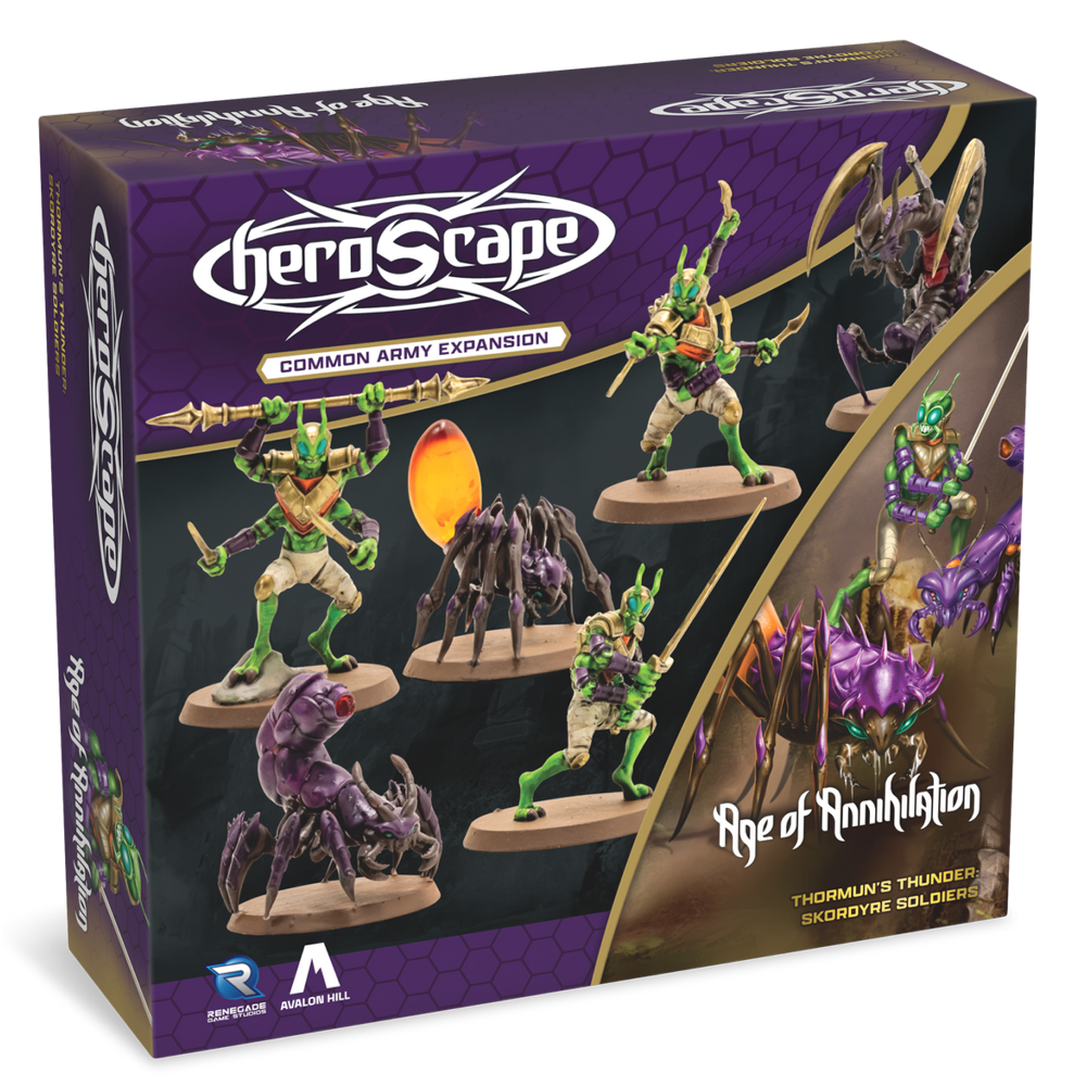 Heroscape: Age of Annihilation - Skordyre Soldiers Army Expansion (Unpainted) (New Arrival)